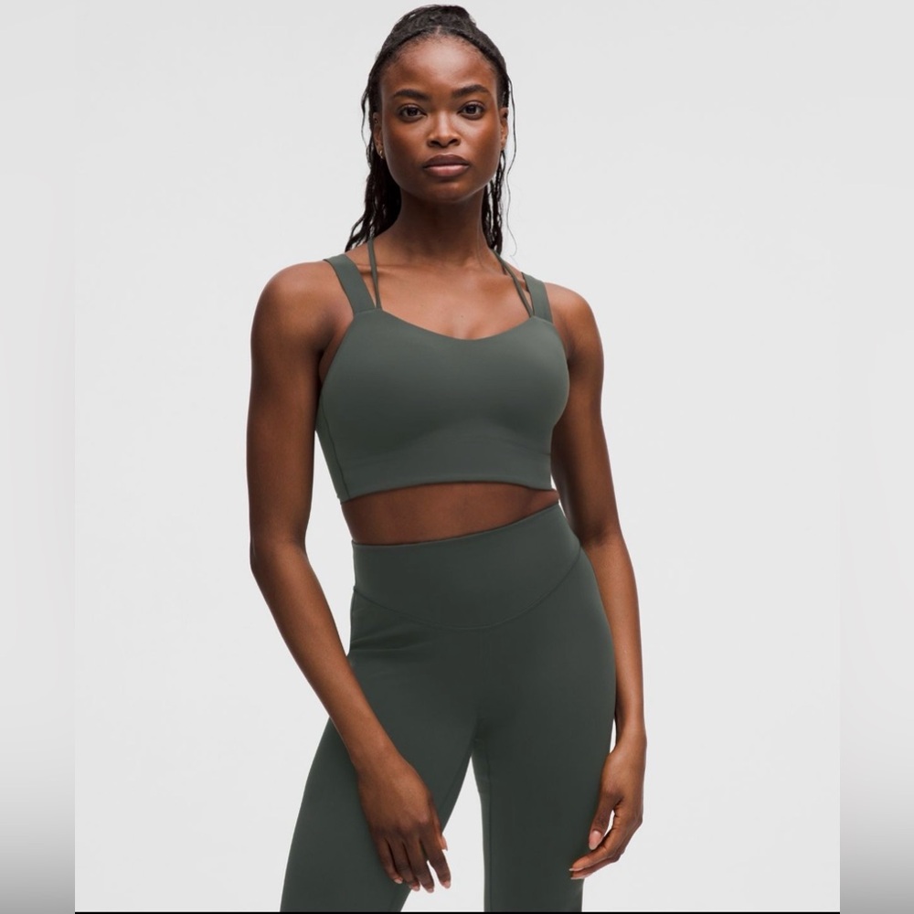 Lululemon Like a Cloud Bra Hunter Green D/DD